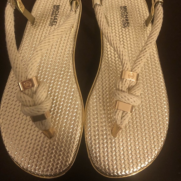 michael kors rope sandals